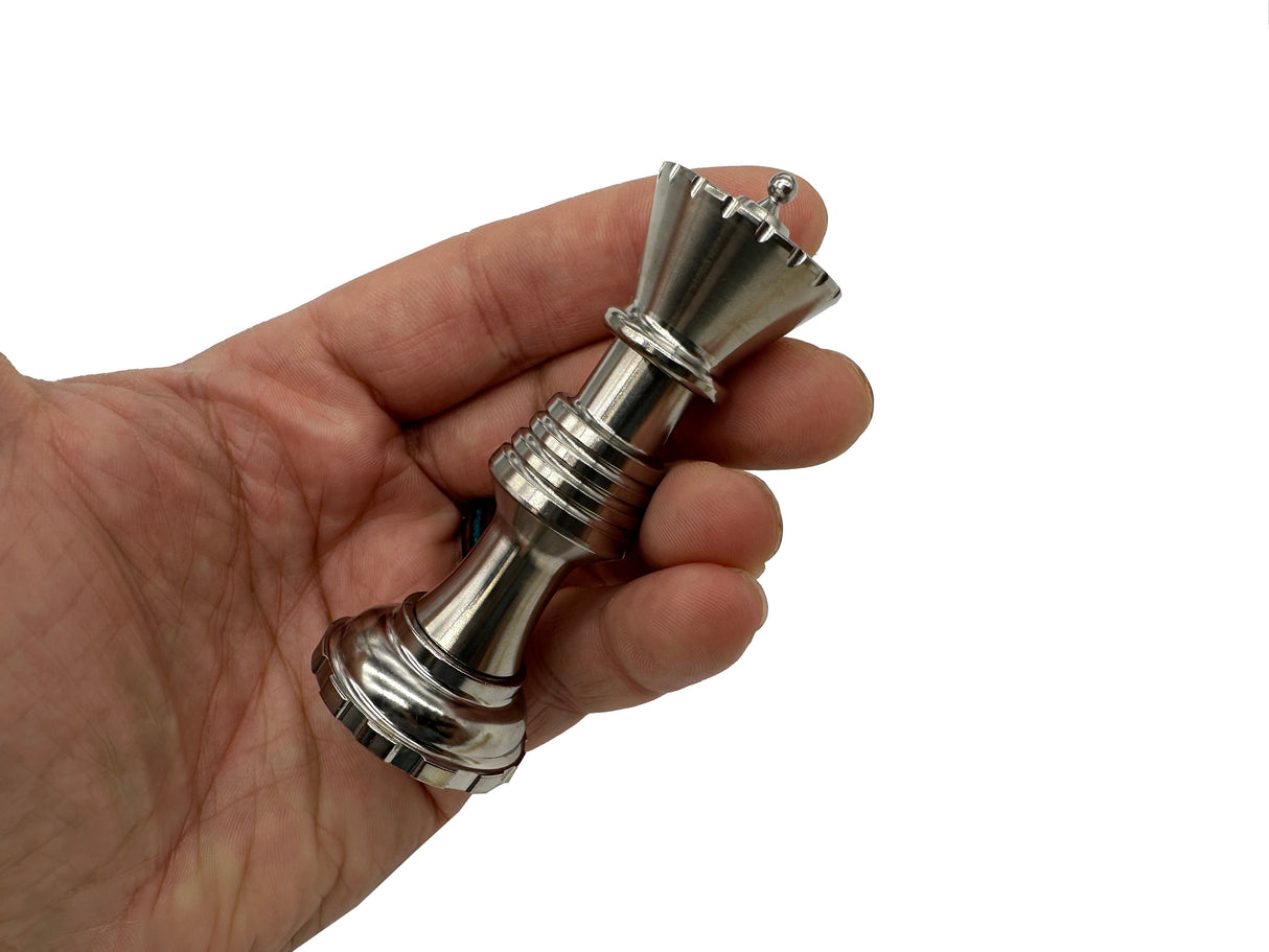 Titanium Queen Chess Piece Capsule