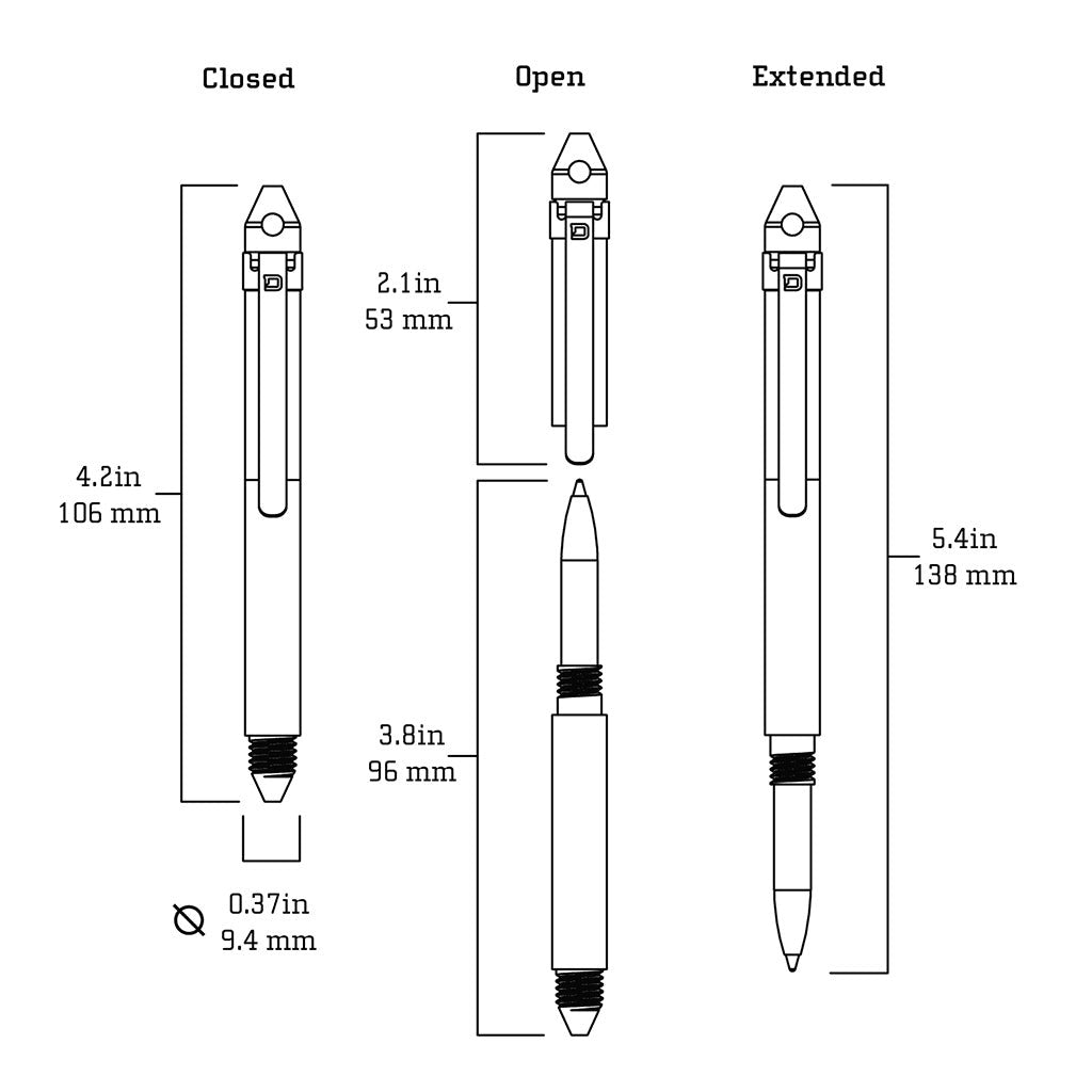 Dango Titanium Mini Pen