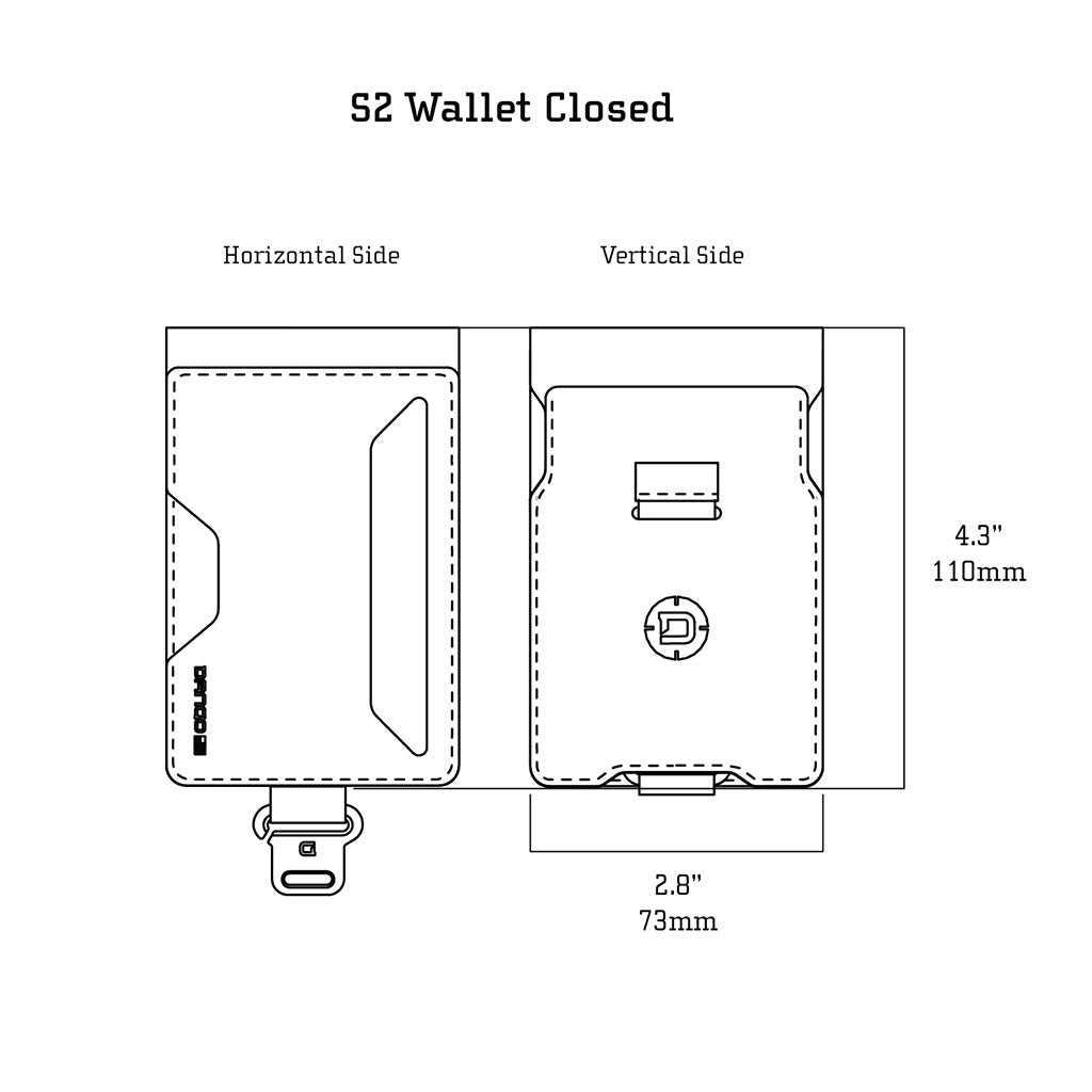 S2 Stealth™ Bifold - Lompakko