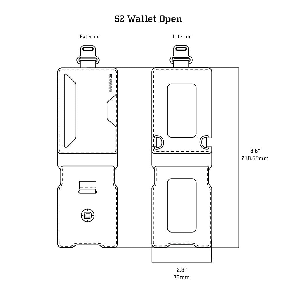 S2 Stealth™ Bifold - Lompakko