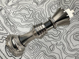 Titanium King Chess Piece Capsule