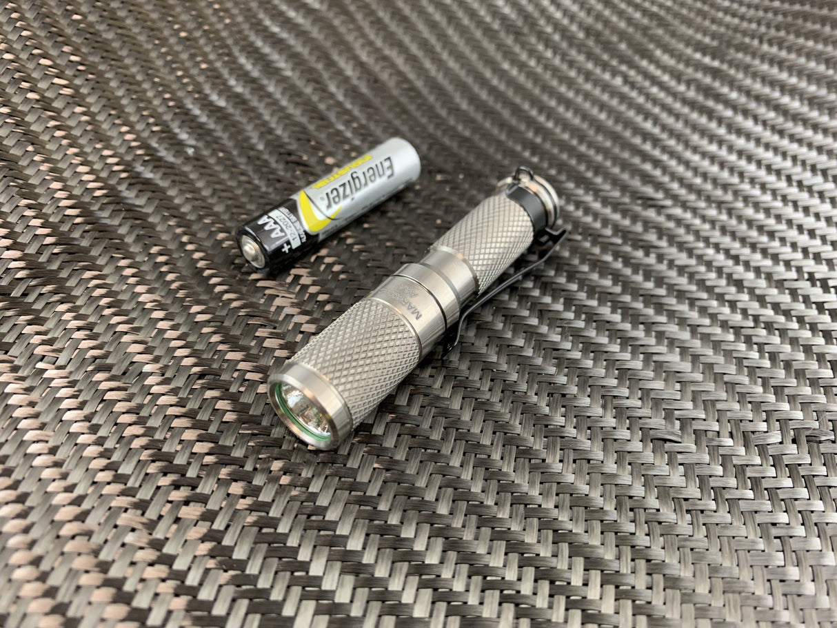 Titanium AAA Flashlight (Rev 5)