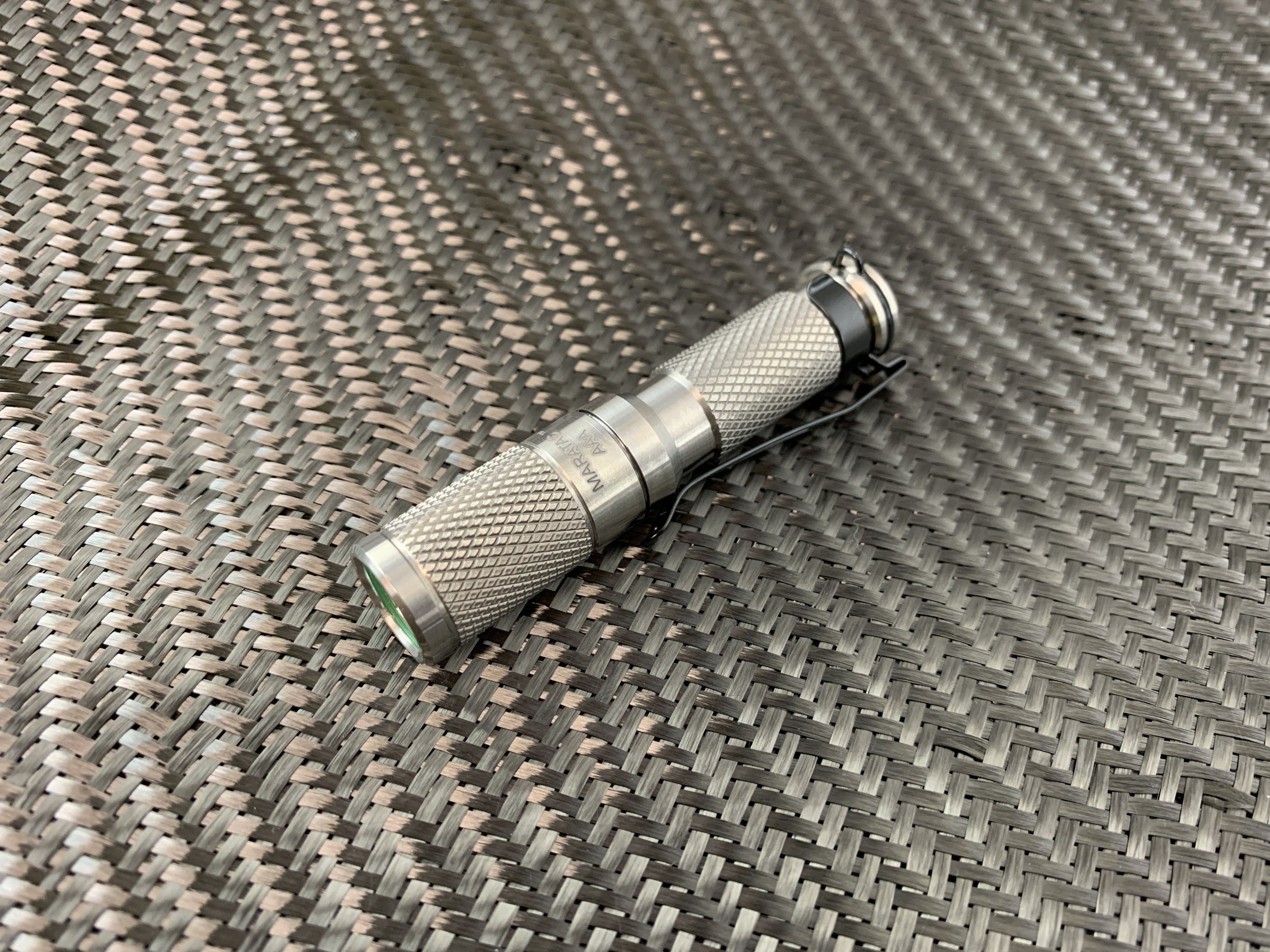 CountyComm Titanium AAA Flashlight (Rev 5) – Mukama