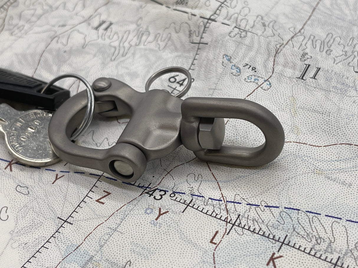 Titanium QR Snap Shackle