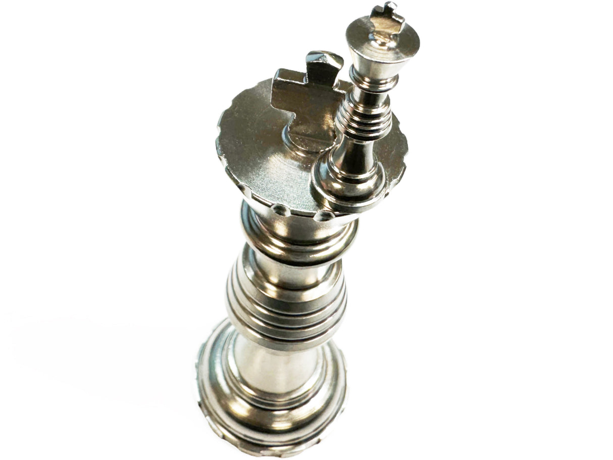 Titanium Chess Piece Complete Set