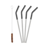 Steel Straw 5 Piece Set