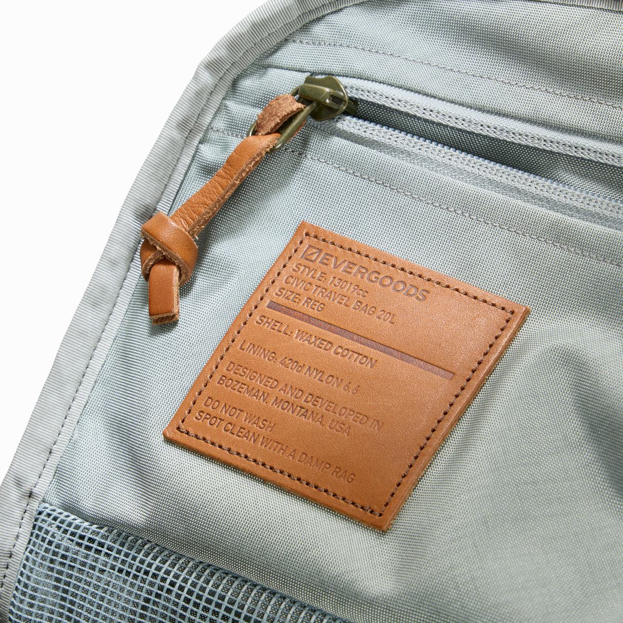 Civic Travel Bag 20 L Waxed Canvas