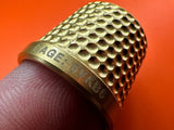 Brass Thimble