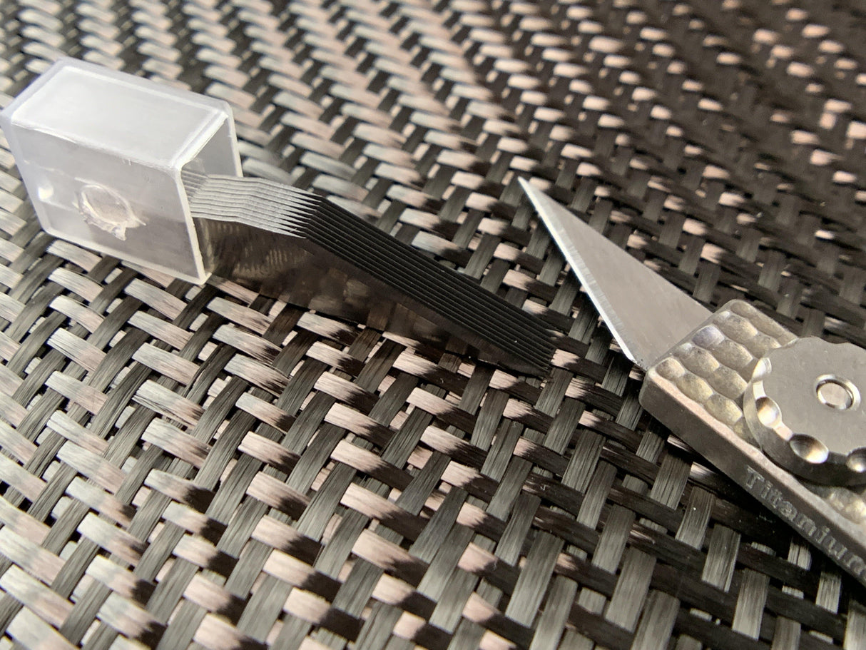 Slide Lock Titanium Craft Knife (Rev 2)