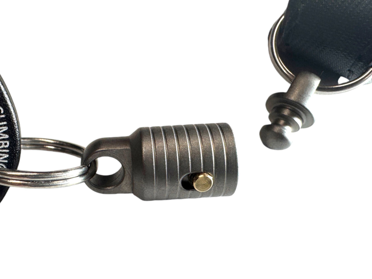 Titanium Slide-Lock Keychain