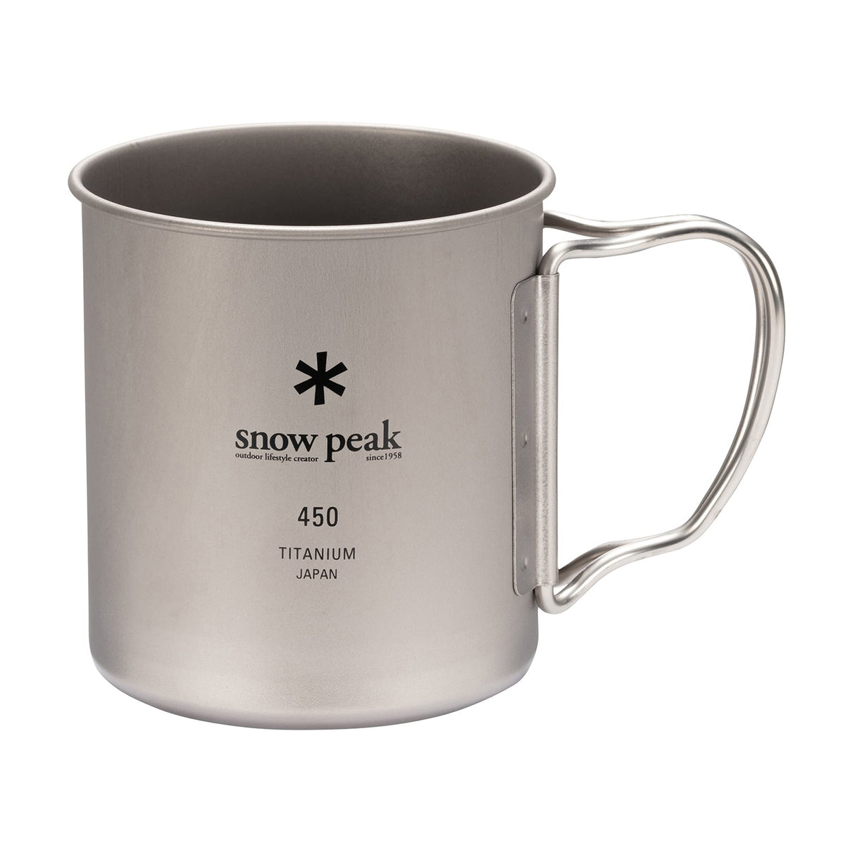 Titanium Single Wall Mug 450 ml