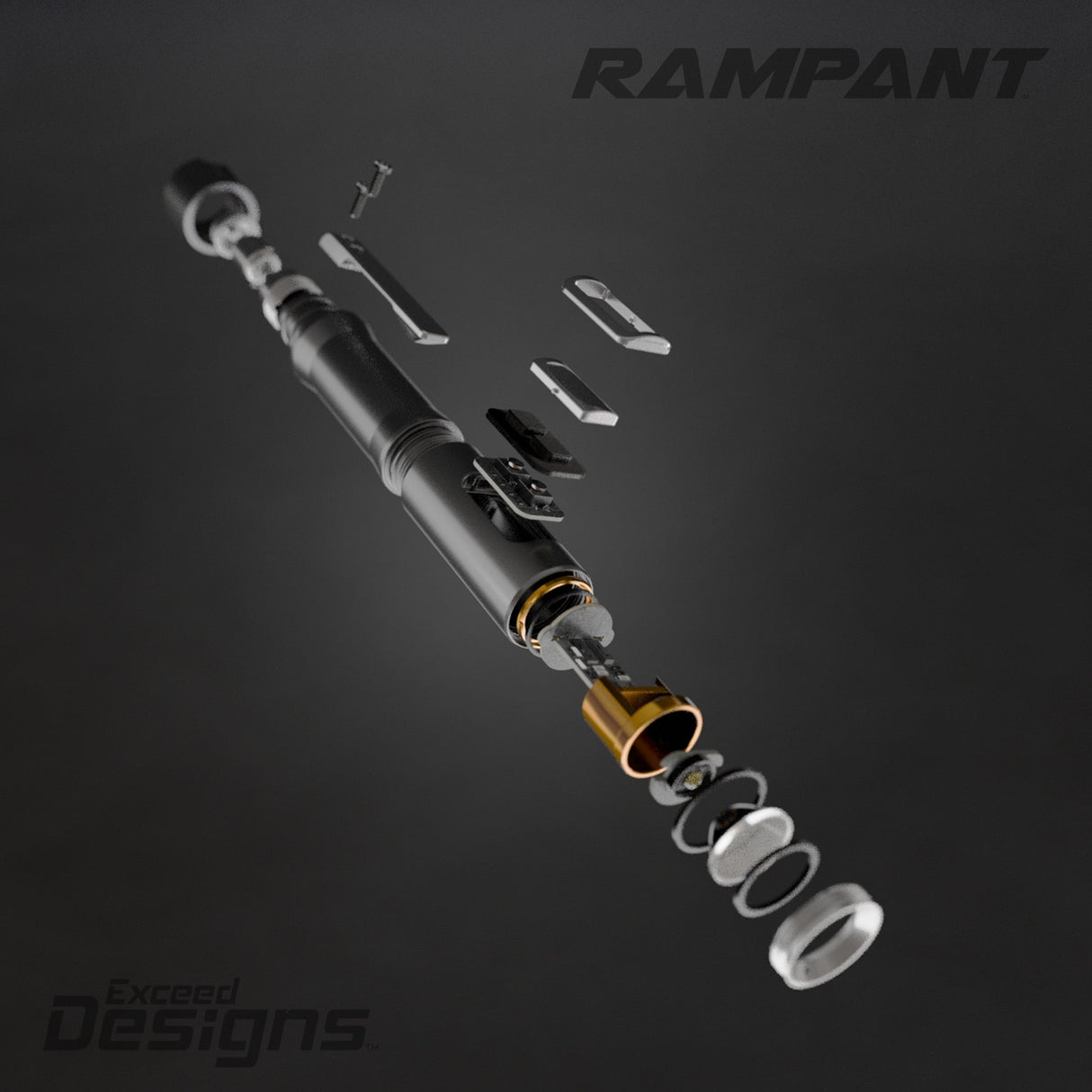 Rampant™ R4 EDC Titanium Flashlight