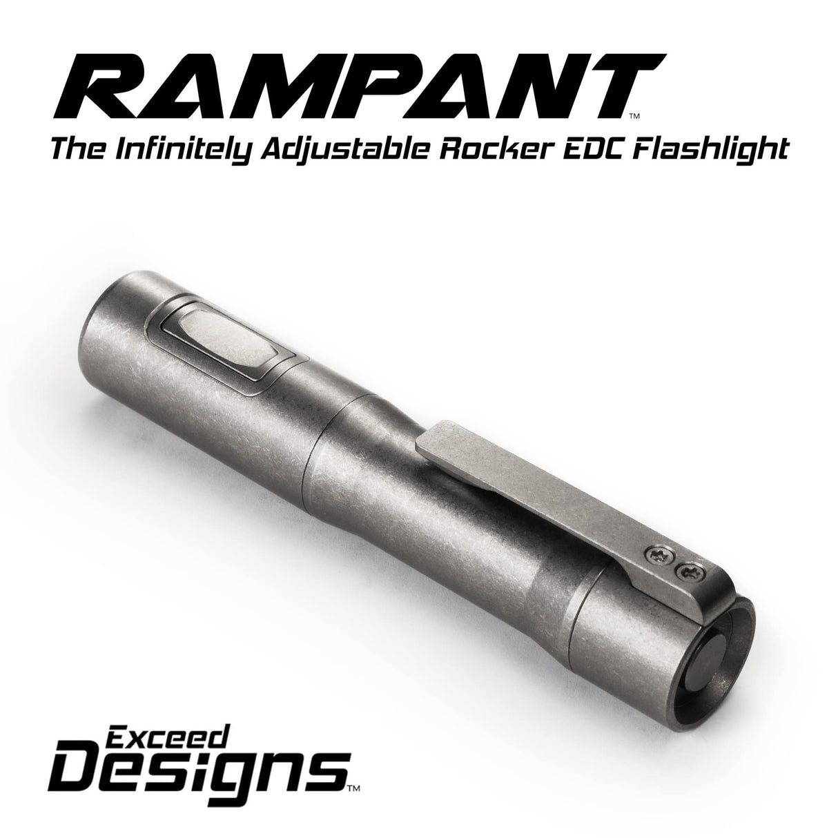 Rampant™ R4 EDC Titanium Flashlight