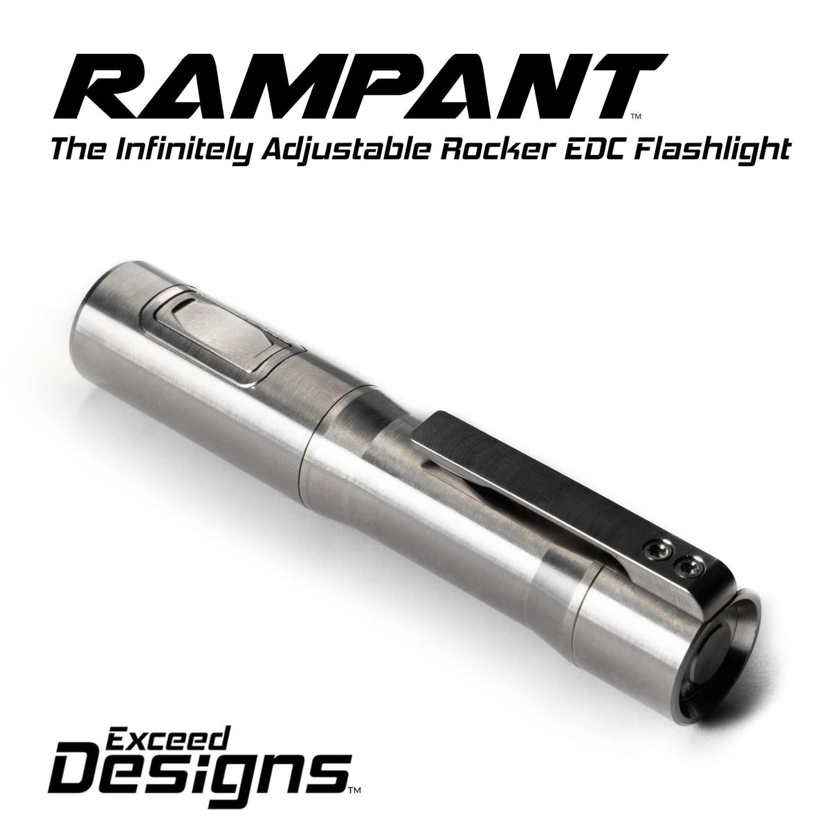 Rampant™ R4 EDC Titanium Flashlight