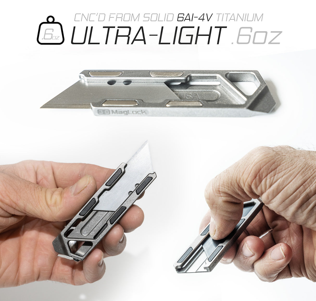 TiRant RAZOR-M 3.0 MagLock Utility Knife