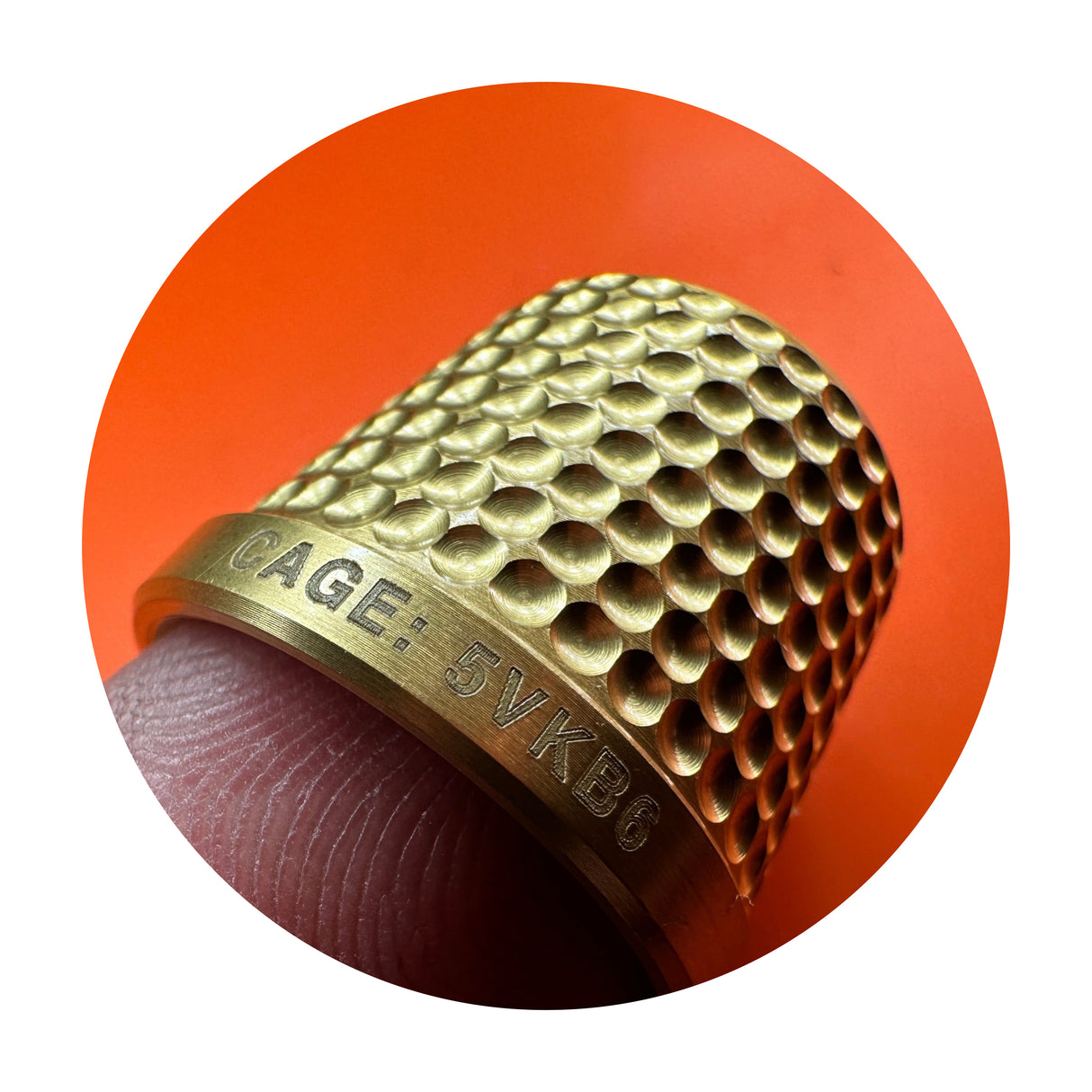 Brass Thimble